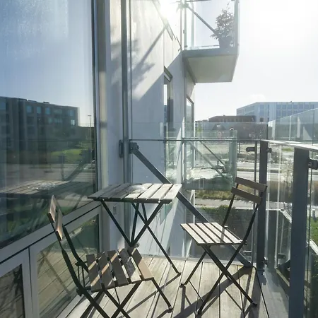 Beautiful 1-br W A Balcony By Harbour - 87 * Odense